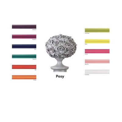 Pole with Posy Finials