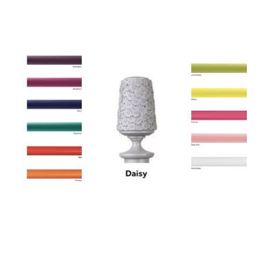 Pole with Daisy Finials