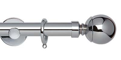 Neo Chrome Ball Metal Pole