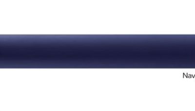 Navy with End Cap Finials