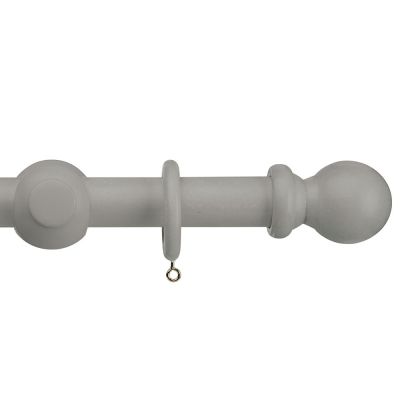 Universal Slate/ Mid grey wooden pole