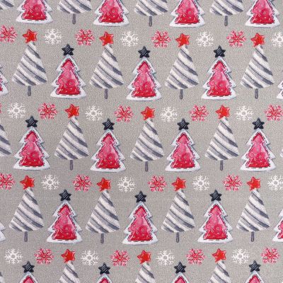 Christmas Trees Silver