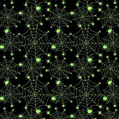 Glowing Spiders