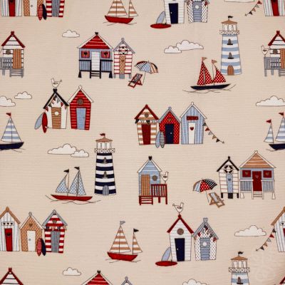 Beach Huts Cream