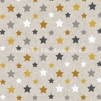 Linen Stars Ochre