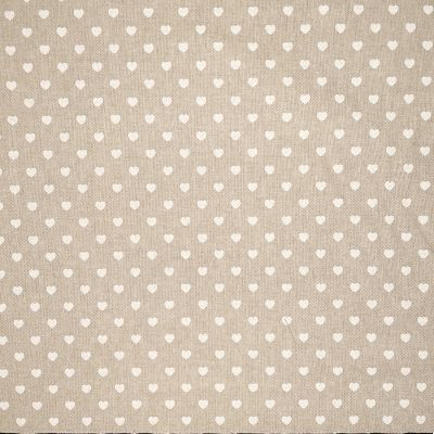 Linen Hearts White