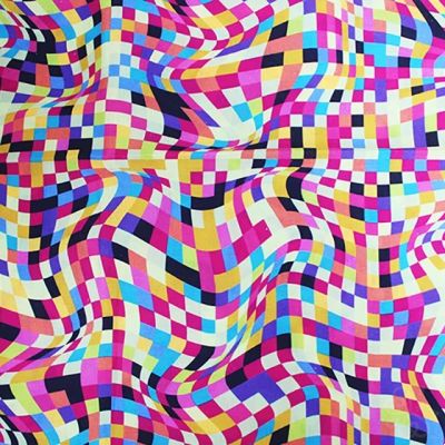 Coloured Checkered Cotton