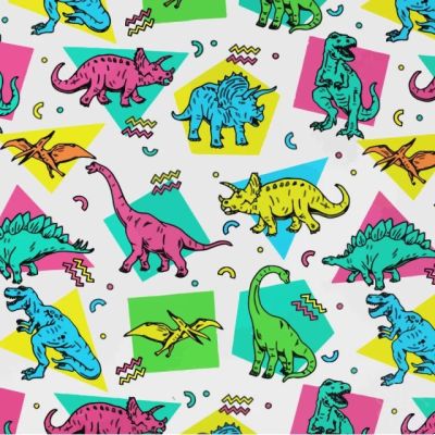 Digital Cotton Dinosaurs