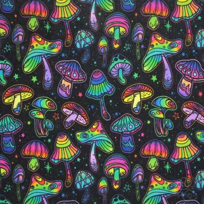Digital Cotton Mushrooms