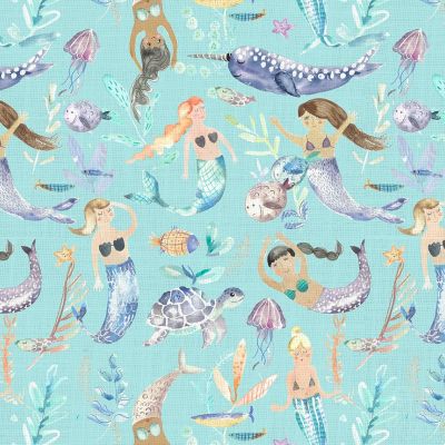 Mermaid Party - Aqua