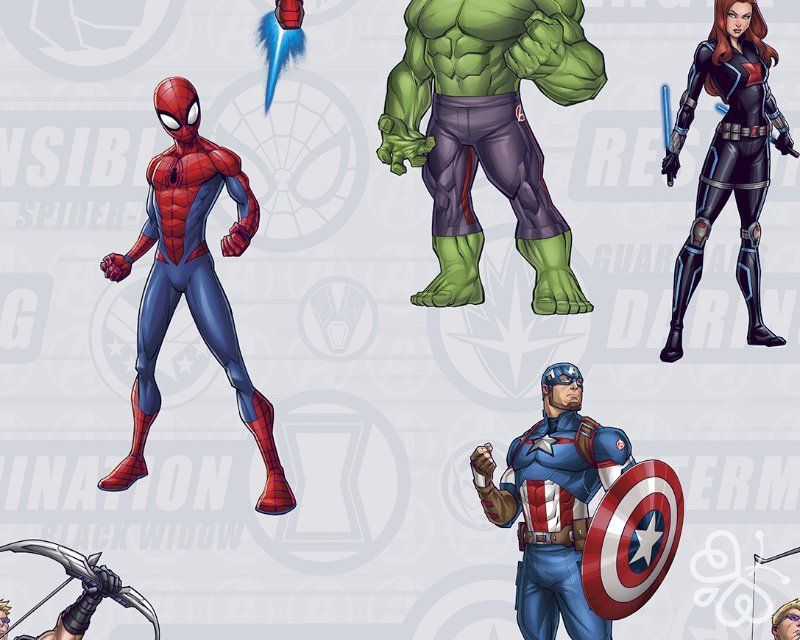 Fabric of The Month - Avengers Assemble